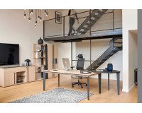 Armoire bois portes battantes Onyx