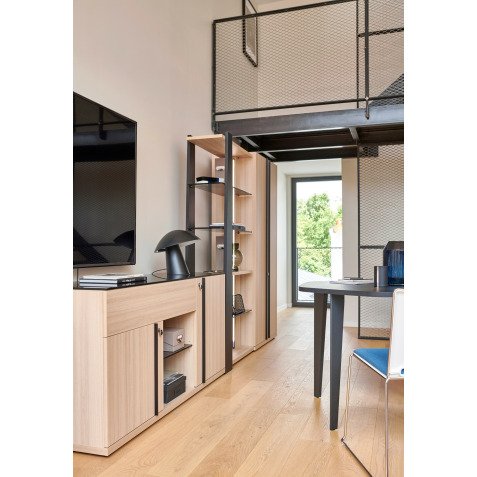 Bibliothèque Onyx H 190 cm