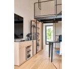 Armoire bois portes battantes Onyx