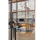 Bureau droit Direction E-Motion L 190 cm