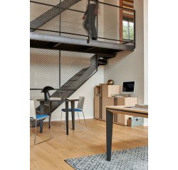 Houten kast met klapdeuren Onyx