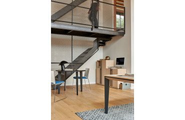 Houten kast met klapdeuren Onyx