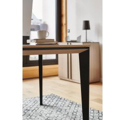 Bureau droit Direction E-Motion L 170 cm - Chêne clair