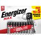 Pile alcaline Energizer Max AAA lr6 2550 mah alcalino 1.5 v 20 unità Ministilo