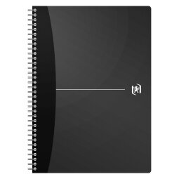 Cahier spirale Oxford Urban mix A4 21 x 29,7 cm - blanc ligné - 180 pages