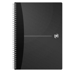 Cahier spirale Oxford Urban mix A4 21 x 29,7 cm - blanc ligné - 180 pages