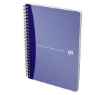 Cahier spirale Oxford Urban mix A5 14,8 x 21 cm - blanc ligné - 180 pages