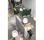 Cloison X-Space haute chêne gris L 80 x H 170 cm