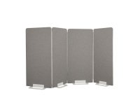 Cloison gris chiné ZIP-ON L.80 x H.170 cm