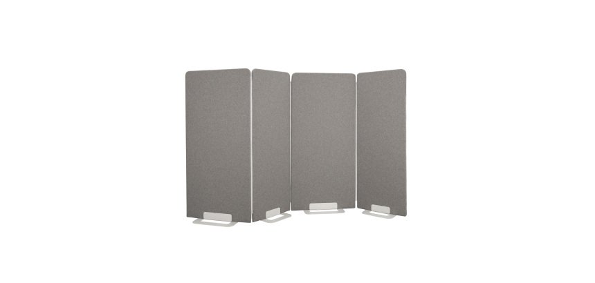 Cloison X-Space haute chêne gris L 80 x H 170 cm