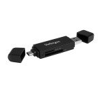 StarTech.com Lettore Schede SD e microSD -Lettore di schede di memoria USB 3.0 compatto - 5 Gbps - Lettore di schede di memoria SD con Adattatore MicroSD