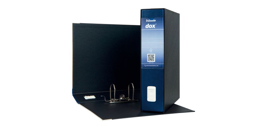 Registratore con custodia Esselte Dox prot dso 8cm