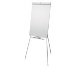 Lavagna portablocco Classic su treppiede - 100 x 67,5 cm - bianco - Nobo