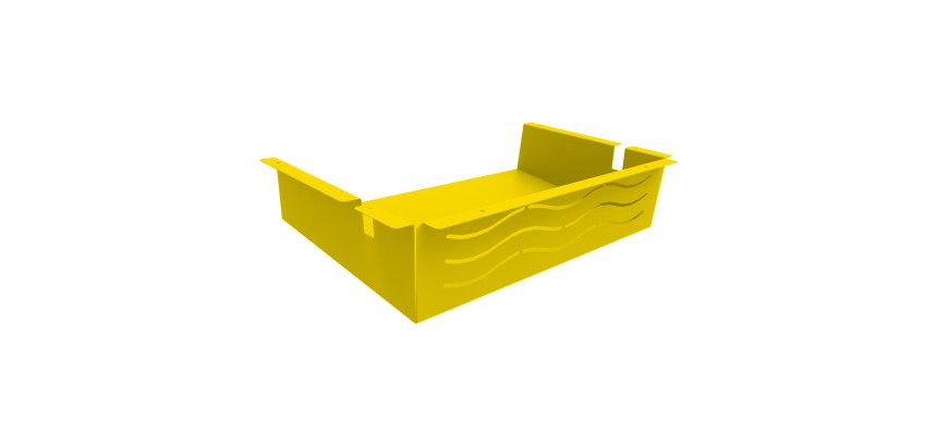 Casilla metal para mesa escolar