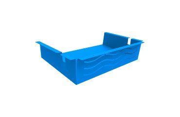 Casilla metal para mesa escolar