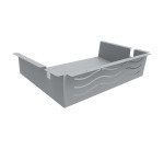 Casier métal pour table scolaire