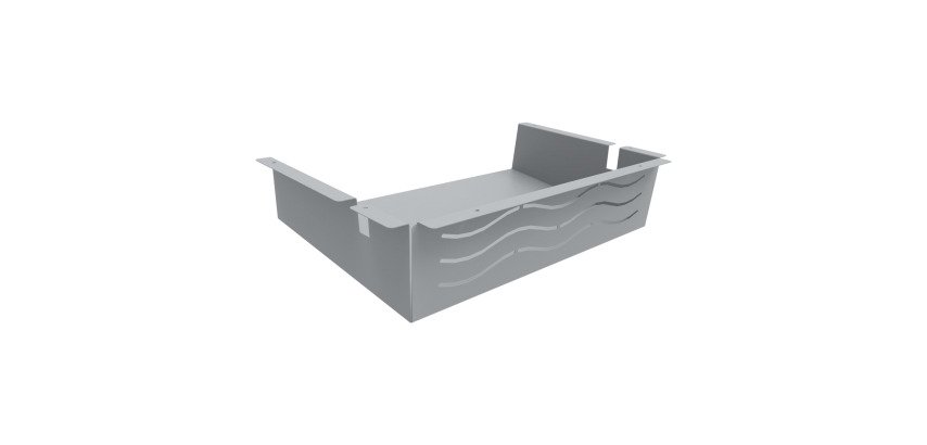 Casilla metal para mesa escolar