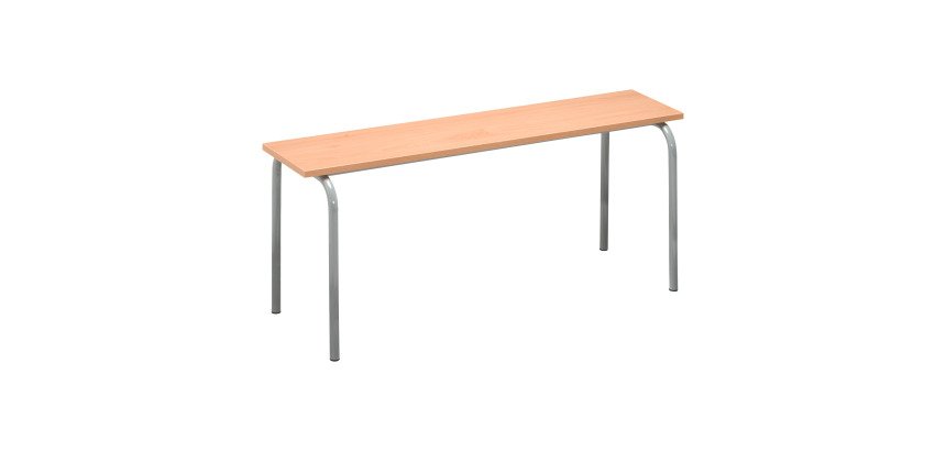 Banc scolaire hêtre L 120 cm.