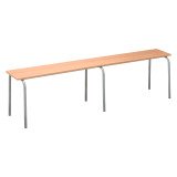 Banc scolaire hêtre L 200 cm