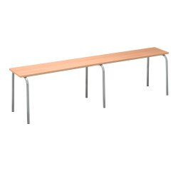 Banc scolaire hêtre L 200 cm