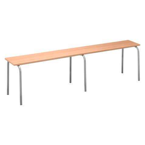 Banc scolaire hêtre L 200 cm