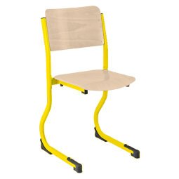 Chaise scolaire appui table et réglable en hauteur - SYLLAB