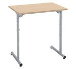 Table individuelle réglable en hauteur