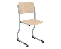 Silla escolar Syllab regulable en altura 38, 43 y 46 cm (T 4 a T6)