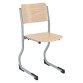 Chaise scolaire appui table et réglable en hauteur - SYLLAB