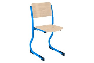 Chaise scolaire appui table et réglable en hauteur - SYLLAB
