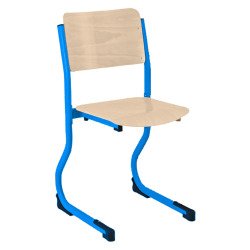 Chaise scolaire appui table et réglable en hauteur - SYLLAB