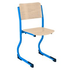 Chaise scolaire appui table et réglable en hauteur - SYLLAB