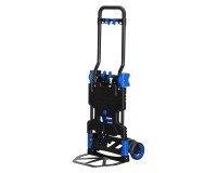 Carretilla plegable de aluminio 2 en 1 - Capacidad de carga de 68 kg