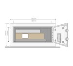 Coffre-fort Haute Sécurité serrure électronique Yale