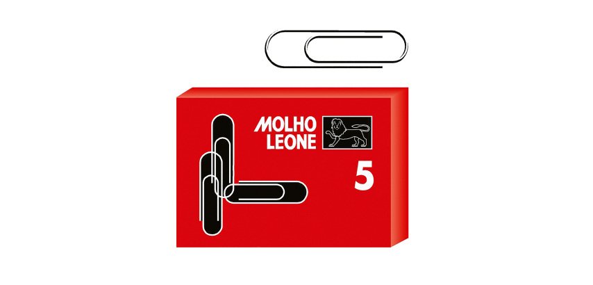 Fermagli zincati n° 5 - 50 mm MOLHO LEONE 1000 unità