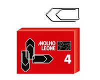Fermagli zincati MOLHO LEONE 1000 unità