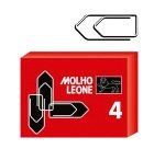 Fermagli zincati MOLHO LEONE 1000 unità
