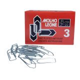 Fermagli zincati n° 3 28mm MOLHO LEONE 100 unità