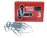 Fermagli zincati n° 3 28mm MOLHO LEONE 100 unità
