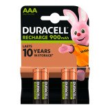 Pile Duracell ricaricabili AAA 900mAh Ministilo conf. da 4 pz