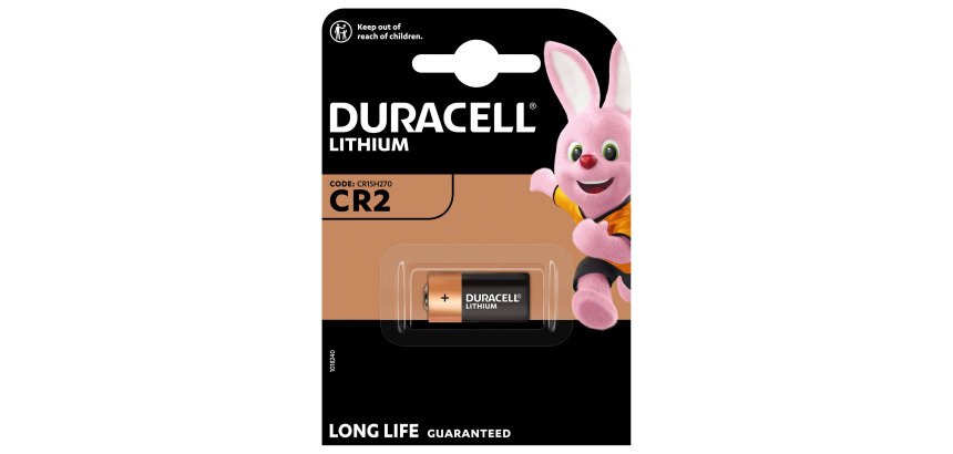 Pila litio Duracell CR2