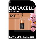 Pila litio Duracell CR123
