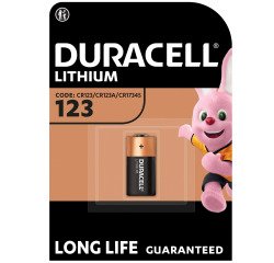 En_blister 1 piles ultra lithium cr123