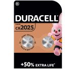Pile litio Duracell CR2025 conf. da 2 pz