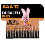 En_blister 12 piles lr03 duracell plus