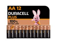 En_blister 12 piles lr06 duracell plus