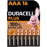 En_blister 16 piles lr03 duracell plus