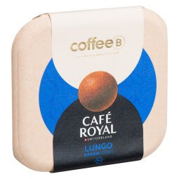 Boules de café Lungo Coffee B Café Royal - Boîte de 9