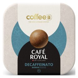 Boules de café Décafeiné Coffee B Café Royal - Boîte de 9