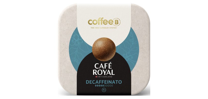 Boules de café Décafeiné Coffee B Café Royal - Boîte de 9